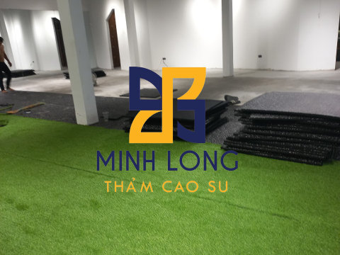 Cung cấp - Thi công Gạch cao su EPDM 25mm, Cỏ CCGrass  LH 0898080320