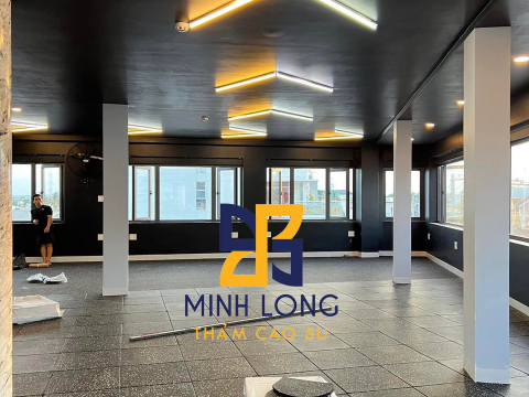 Cung cấp - Thi công Thảm cao su EPDM 4mm, Gạch cao su EPDM 15mm LH:0898080320