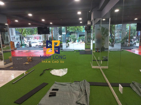 Thi công Thảm EPDM, Gạch cao su mặt cỏ nhân tạo, Thảm PVC thiết kế  Liên hệ 0898 080 320