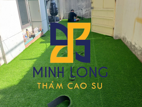 Cung cấp thi công gạch cao su EPDM, cỏ nhân tạo CCGrass - Home Gym Q7