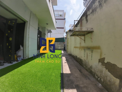 Cung cấp thi công gạch cao su EPDM, cỏ nhân tạo CCGrass - Home Gym Q7