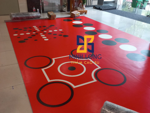 Thi công Thảm EPDM, Gạch cao su mặt cỏ nhân tạo, Thảm PVC thiết kế  Liên hệ 0898 080 320