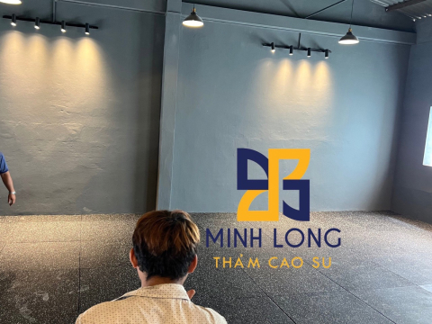 Cung cấp thi công Gạch cao su EPDM dày 25mm, Cỏ Golf CCGrass - LH:0898080320