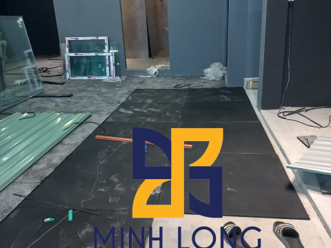 Cung cấp thi công Gạch cao su EPDM dày 25mm, Cỏ Golf CCGrass - LH:0898080320