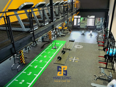Cung cấp - thi công Thảm - Gạch cao su EPDM – GS Fitness Liên hệ: 0898 080 320