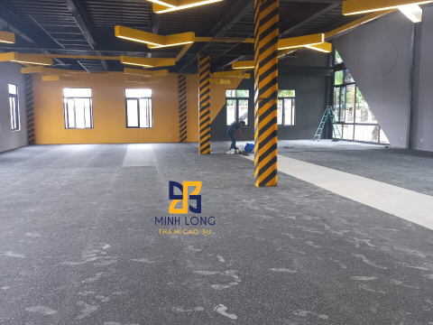 Cung cấp - thi công Thảm - Gạch cao su EPDM – GS Fitness Liên hệ: 0898 080 320