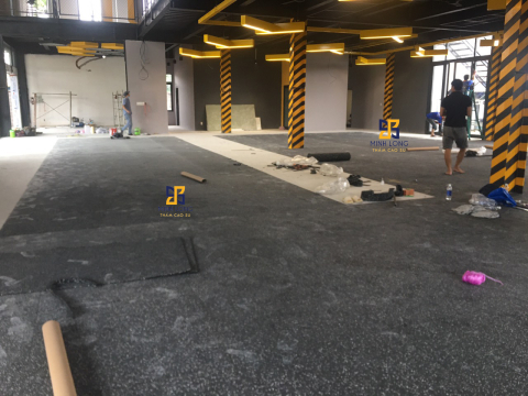 Cung cấp - thi công Thảm - Gạch cao su EPDM – GS Fitness Liên hệ: 0898 080 320