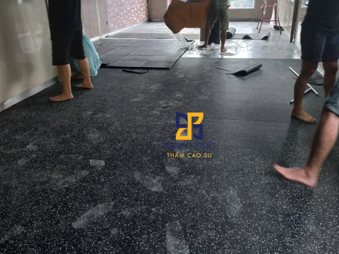 Thi công Thảm  EPDM - Gạch cao su EPDM Liên hệ 0898 080 320