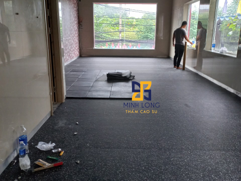 Thi công Thảm  EPDM - Gạch cao su EPDM Liên hệ 0898 080 320