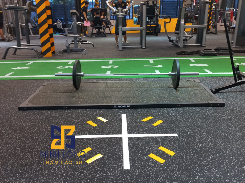 Cung cấp - thi công Thảm - Gạch cao su EPDM – GS Fitness Liên hệ: 0898 080 320