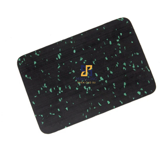 Thảm cao su EPDM chấm xanh lá